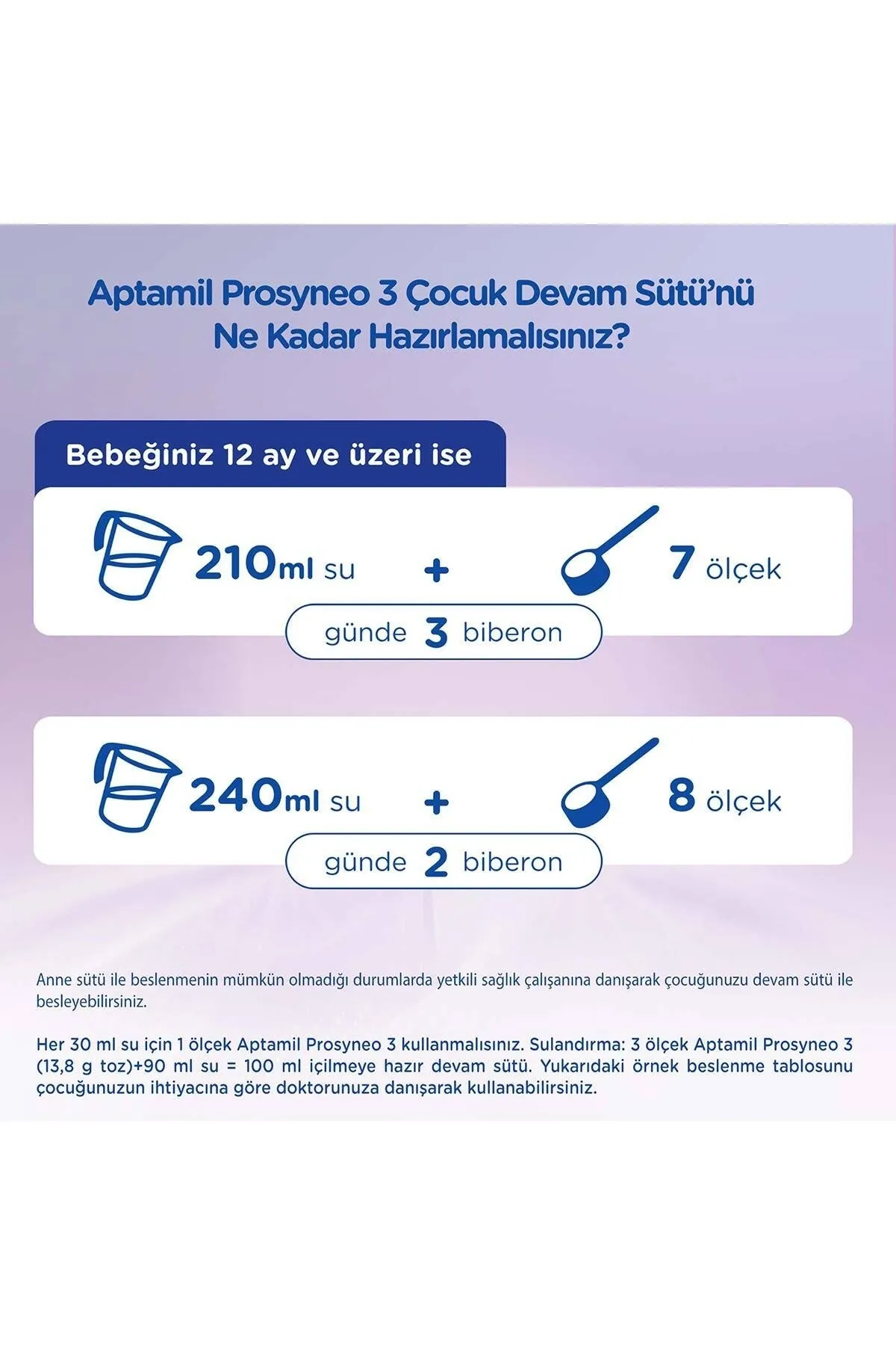 Aptamil Prosyneo 3 Çocuk Devam Sütü 400 gr - 6