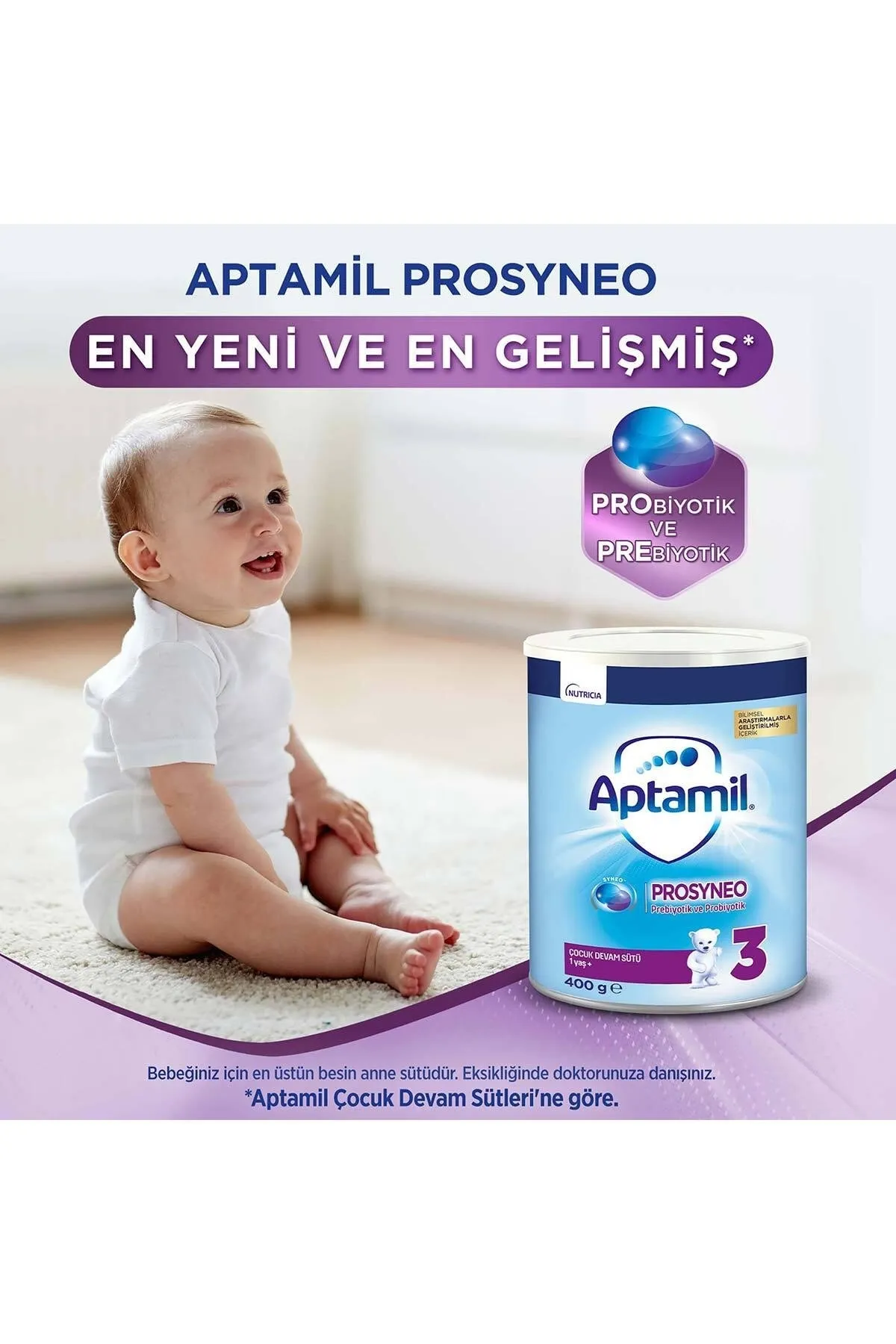 Aptamil Prosyneo 3 Çocuk Devam Sütü 400 gr - 2