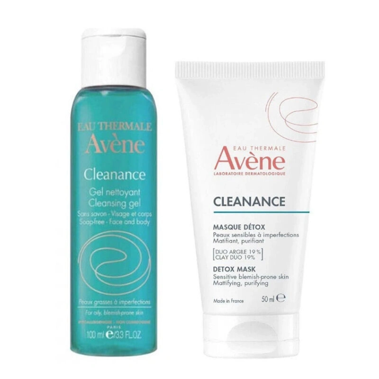 Avene Cleanance Yağlı ve Düzensiz Cilt Bakım Kiti - 1