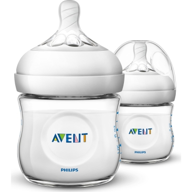 AVENT NATURAL PP BIBERON 125 ML IKILI - 1