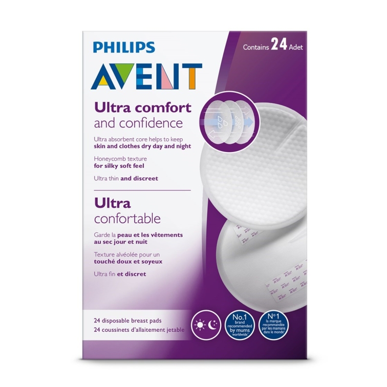 Avent SCF254/24 Göğüs Pedi 24'lü - 1