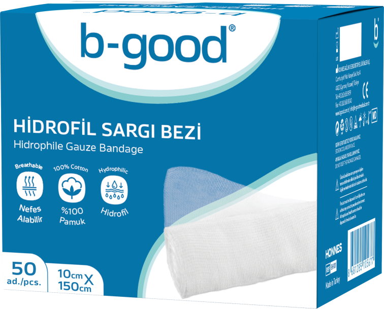 b-good Hidrofil Sargı Bezi 10cm x 150cm - 1