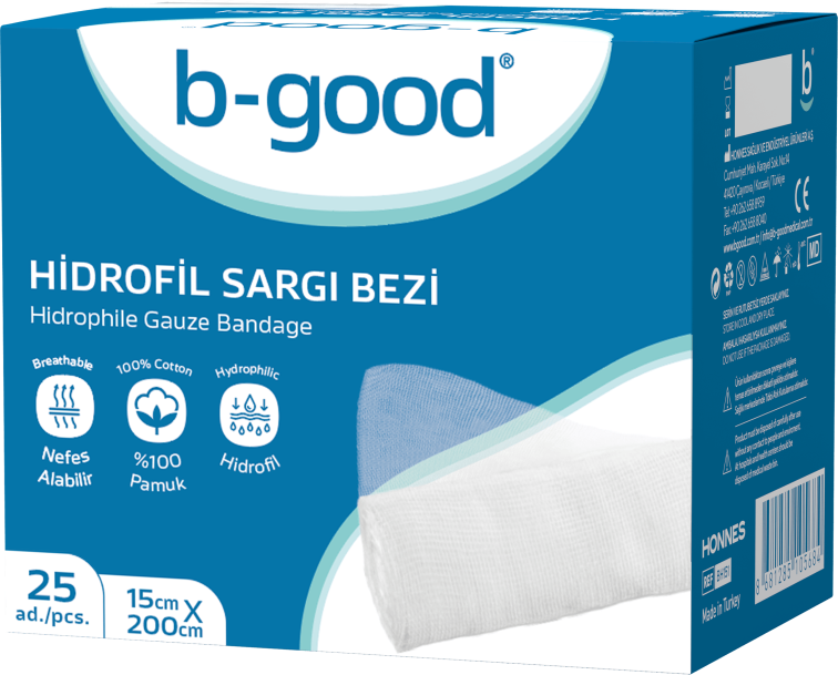 b-good Hidrofil Sargı Bezi 15cm x 200cm - 1