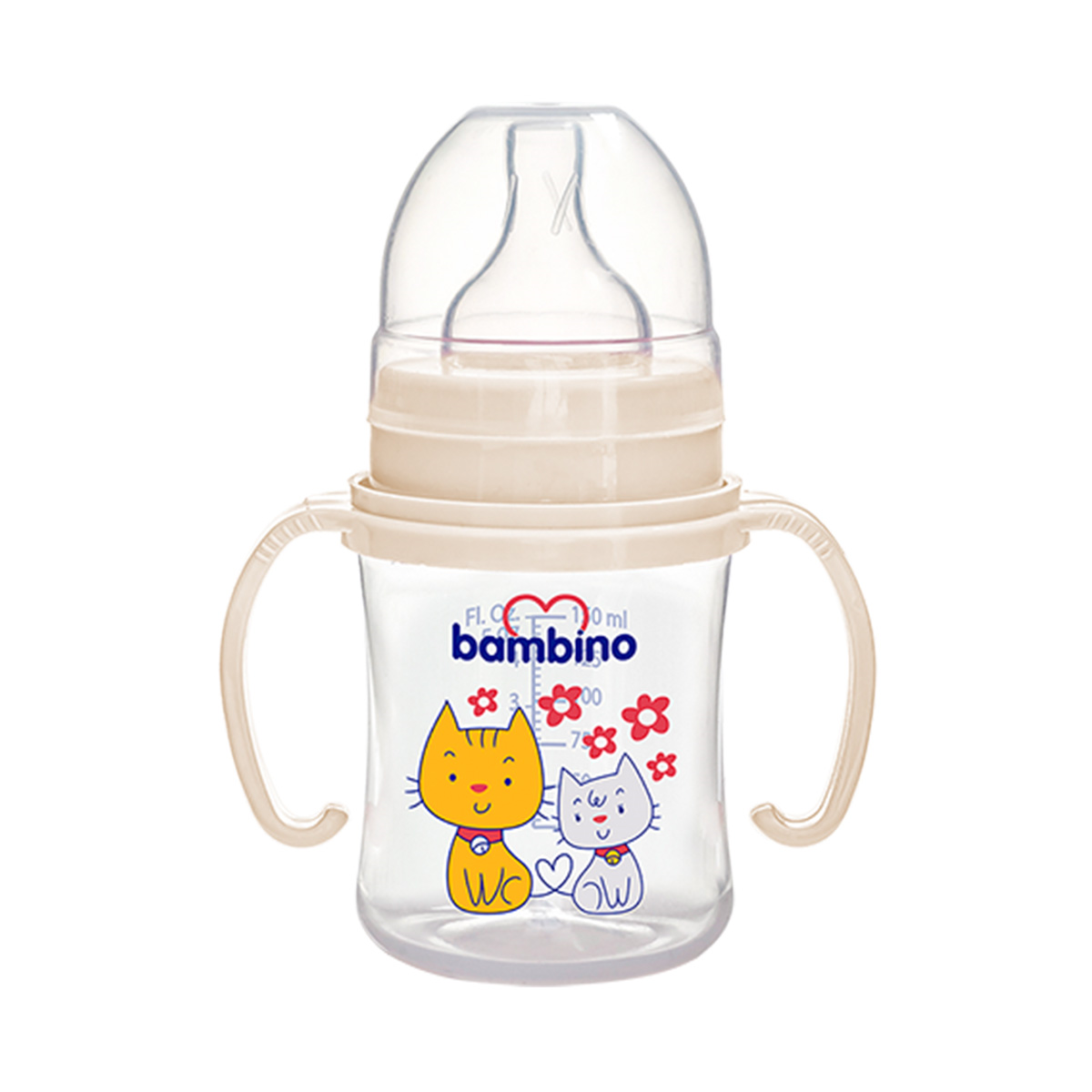 Bambino Geniş Ağızlı PP Biberon 150 ml - 1