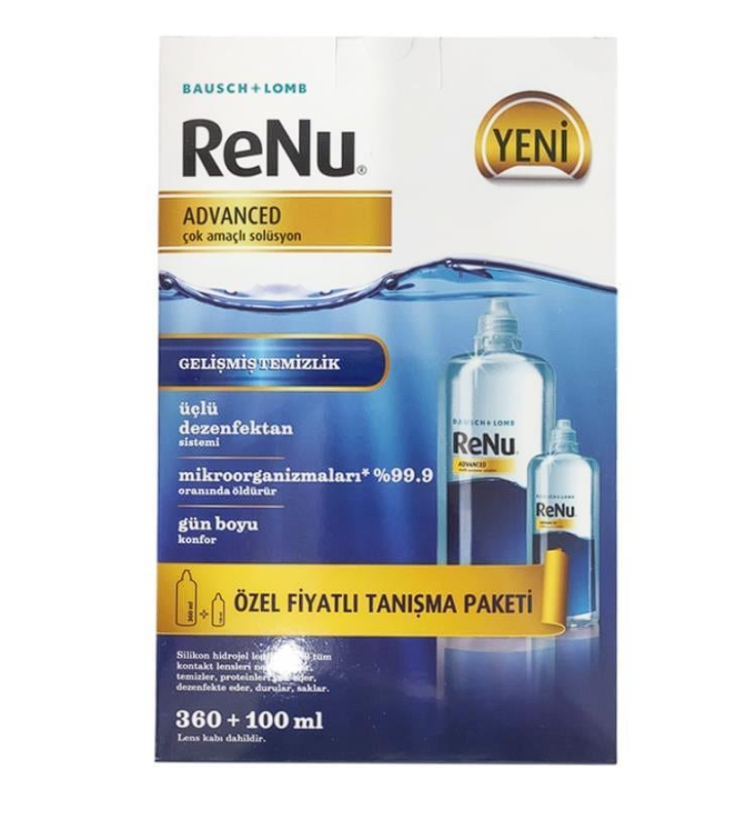 Renu Advanced Lens Solüsyon 360 + 100 ml - 1