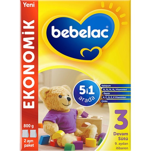 Bebelac 3 Devam Sütü 800 gr - 1