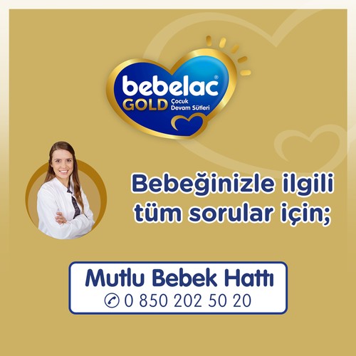 Bebelac Gold 1 Devam Sütü 800 gr 0-6 Ay - 9