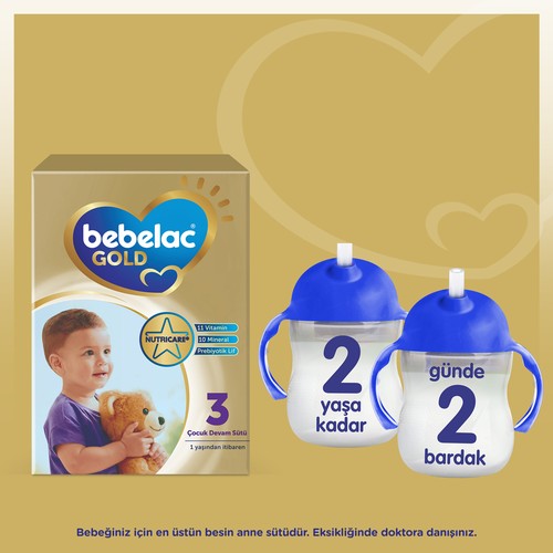 Bebelac Gold 3 Devam Sütü 800 gr 1 Yaşından Itibaren - 3