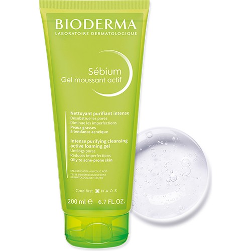 Bioderma Sebium Foaming Gel Active 200 ml - 1