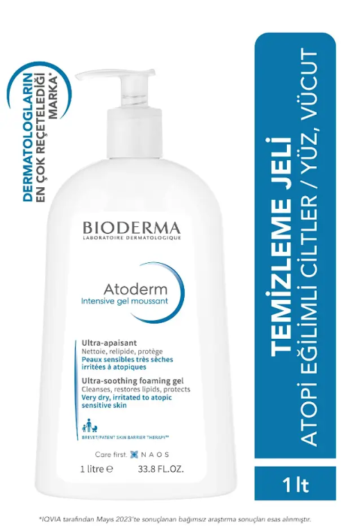 Bioderma Atoderm Intensive Foaming Gel 1000 ml - 1