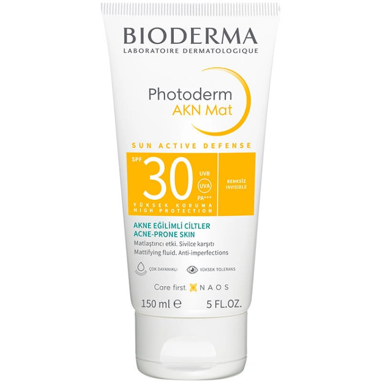 Bioderma Photoderm AKN Mat Spf30+ Güneş Koruyucu Krem 150 ml - 1