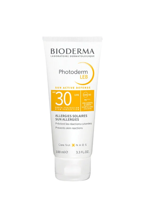 Bioderma Photoderm LEB SPF 30 Hassas Ciltler Güneş Alerjisi Karşıtı Jel Formda Yüz Güneş Kremi 100 ml - 1