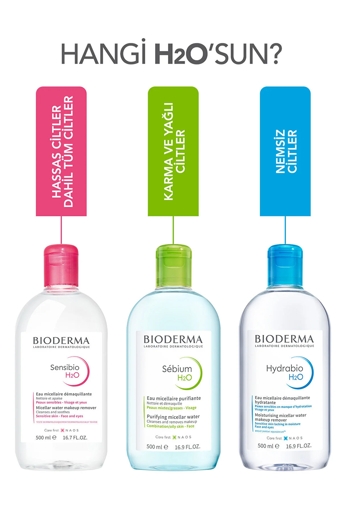 Bioderma Sensibio H2O İkili Set 500 ml + 500 ml - 4