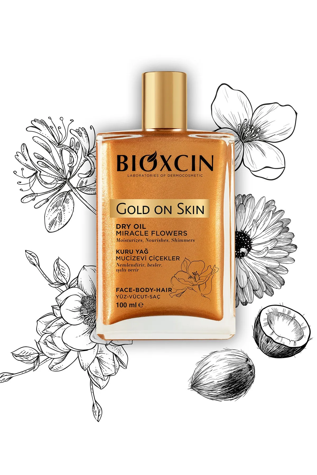 Bioxcin Gold On Skin Kuru Yağ 100 ml - 2