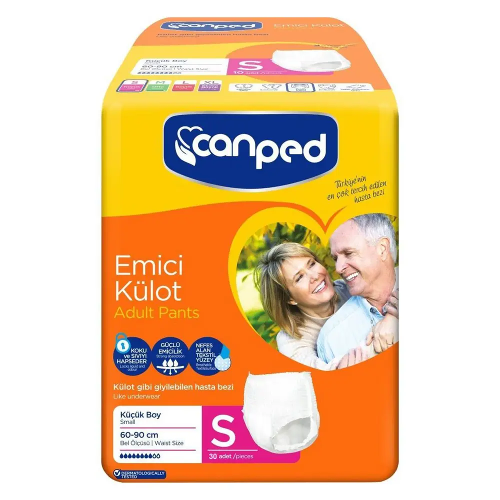 Canped Emici Külot Small 30'lu - 1