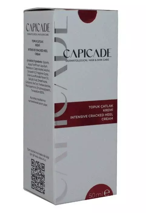 Capicade Topuk Çatlak Kremi 50 ml - 1