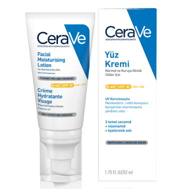 Cerave Nemlendirici Yüz Kremi SPF30 52 ml - 1