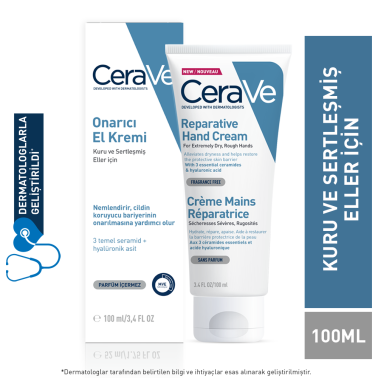 Cerave Onarıcı El Kremi 100 ml - 2