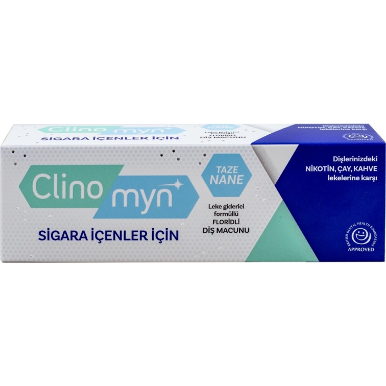 Clinomyn Diş Macunu 75 ml (Sigara İçenler İçin Diş Macunu) - 1