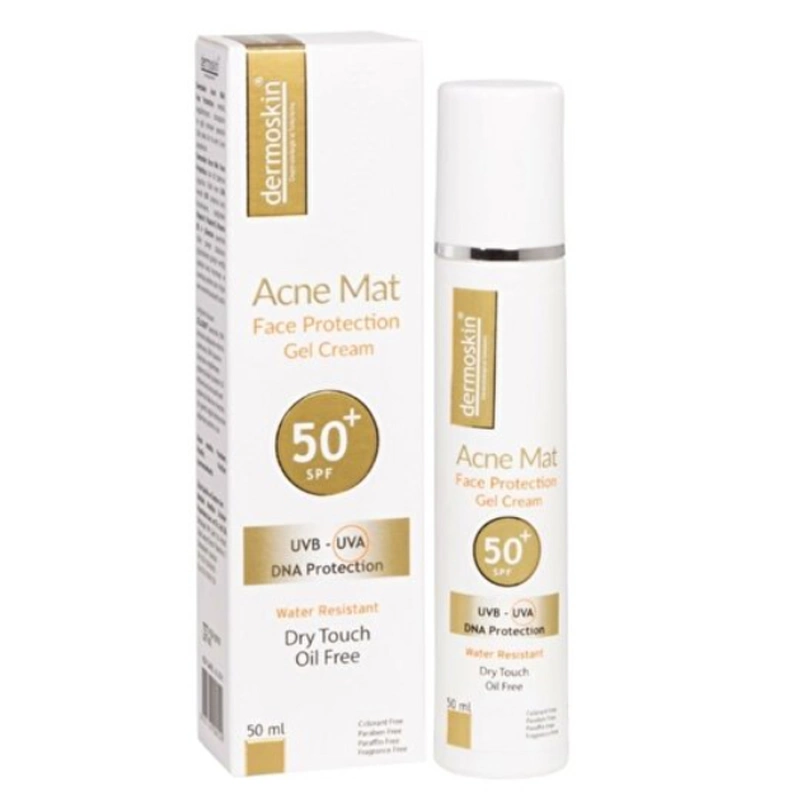 Dermoskin Acne Mat Face Protection SPF50+ 50 ml - 1