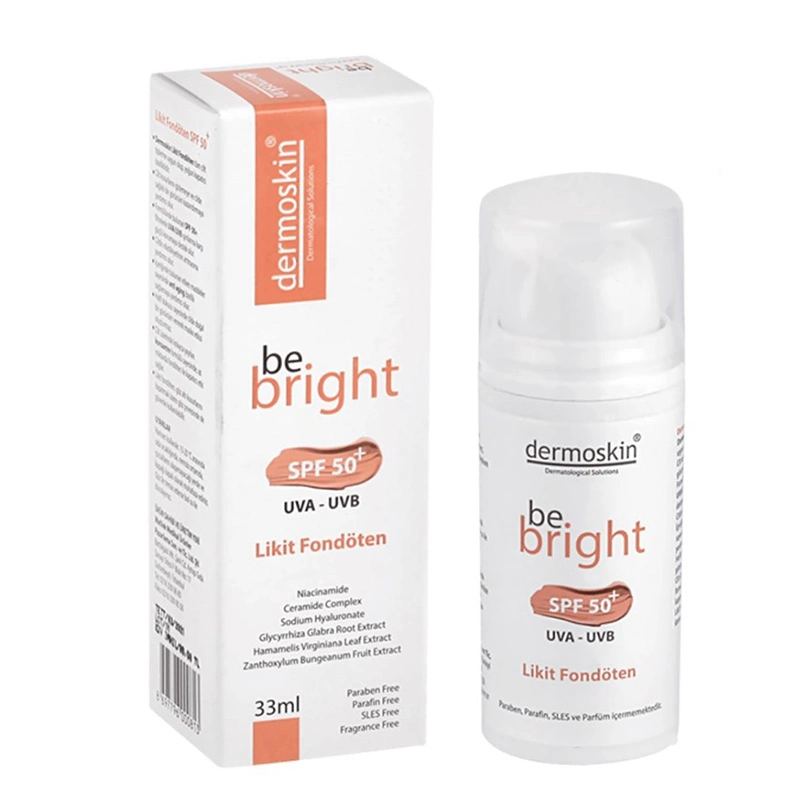 Dermoskin Be Bright Likit Fondöten Medium SPF50 33 ml - 1