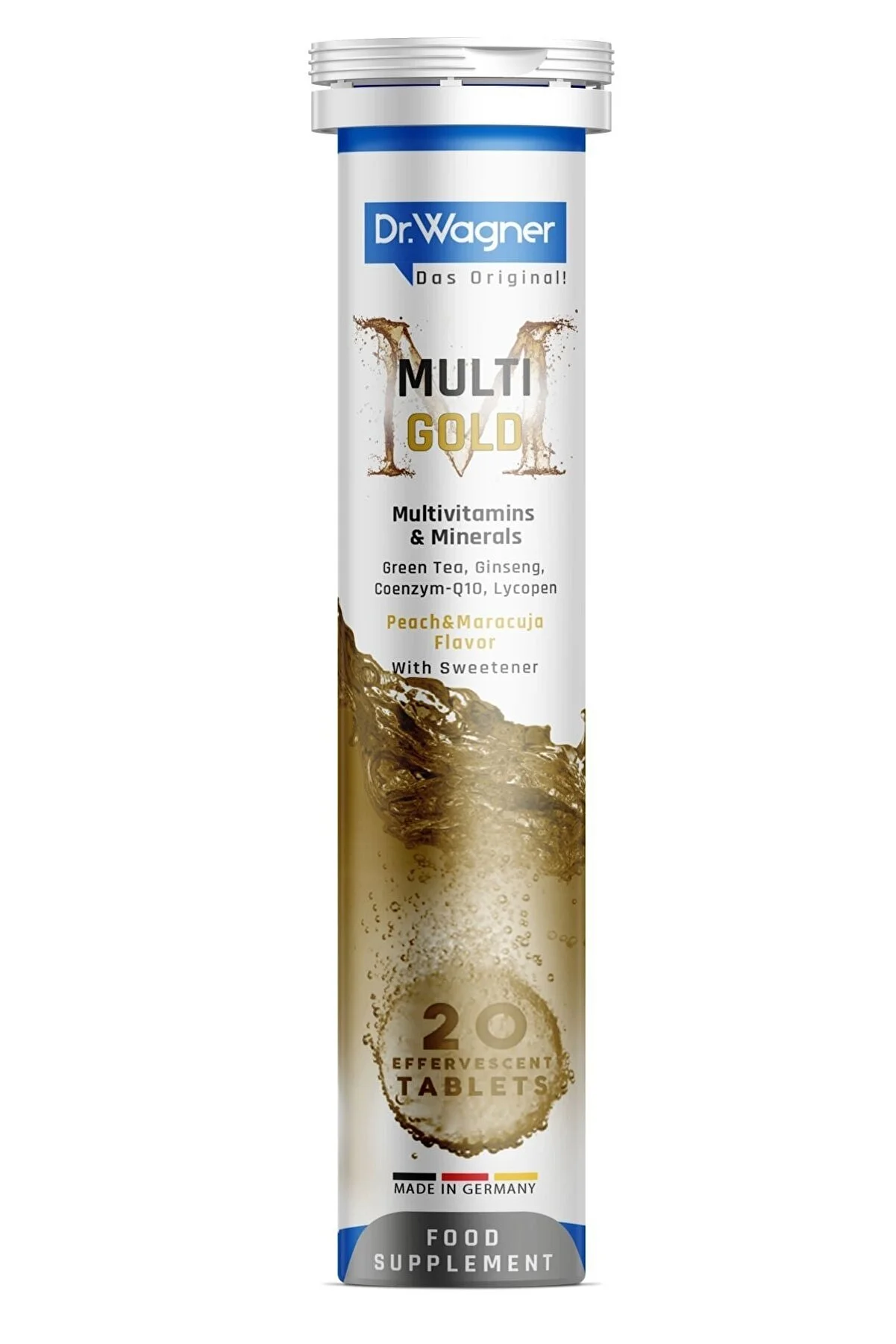 Dr. Wagner Multi Gold Multivitamin Mineral 20 Efervesan Tablet - 1