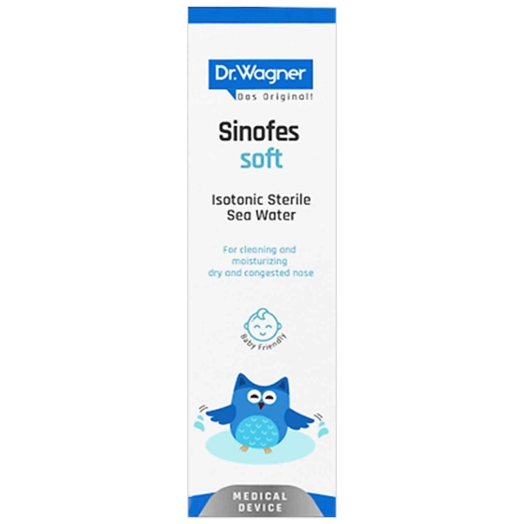 Dr. Wagner Sinofes Soft İzotonik Deniz Suyu Burun Spreyi 50 ml - 1