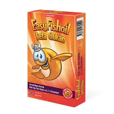 Easy Fish Oil Beta Glukan Çiğnenebilir 30 Jel Form - 1