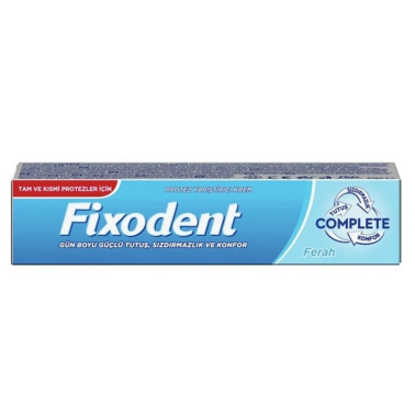 Fixodent Protez Ferah Yapıştırıcı Krem 47 gr - 1