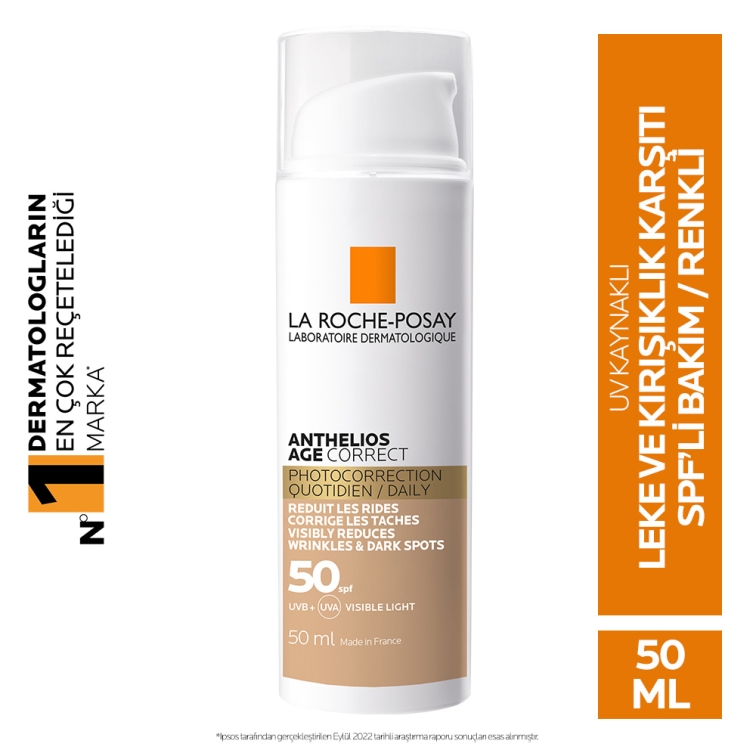 La Roche Posay Anthelios Age Correct SPF 50 Krem 50 ml - Renkli - 2