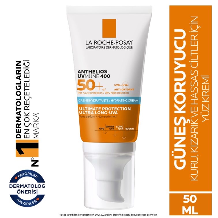 La Roche Posay Anthelios Ultra Cream Anti-Picotements SPF50+ 50 ml - 2