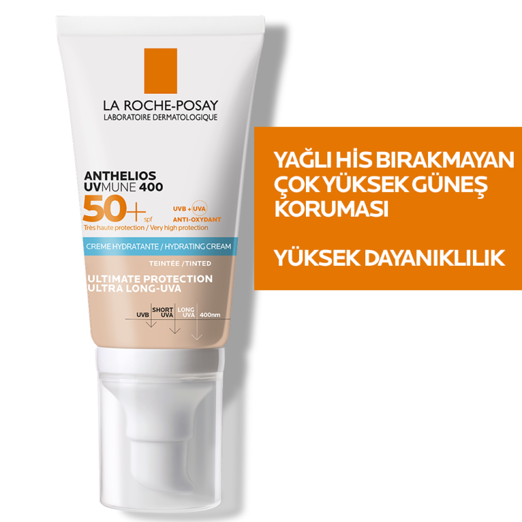 La Roche Posay Anthelios UVMune SPF50+ Nemlendirici Güneş Kremi 50 ml - Renkli - 6