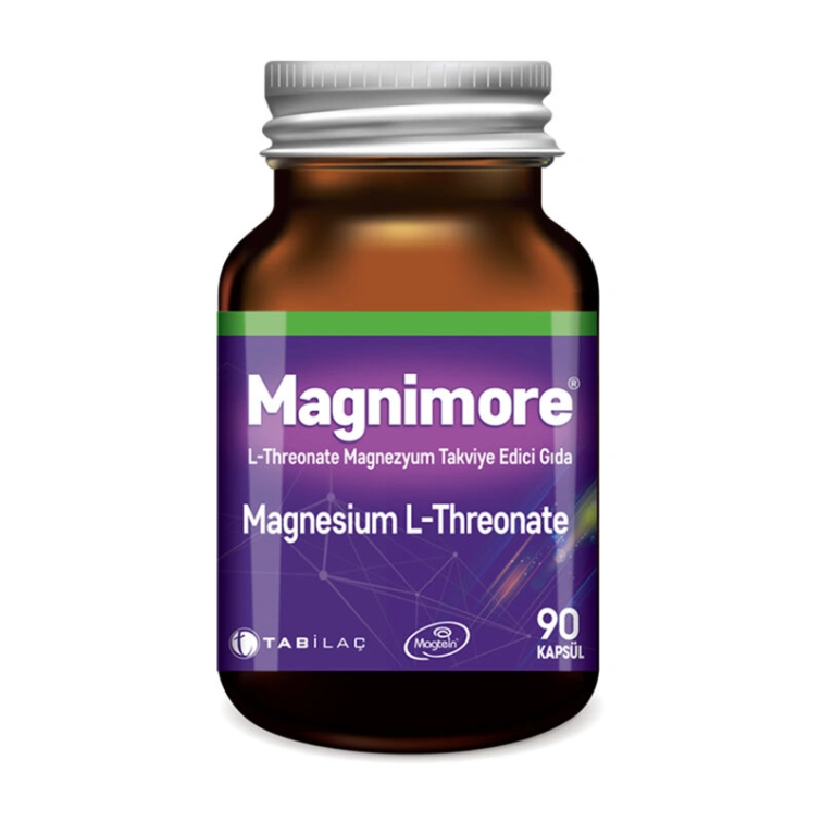 Magnimore L-Threonate Magnezyum Takviye Edici Gıda 90 Kapsül - 1