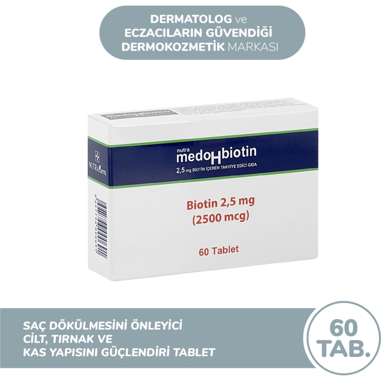 Medohbiotin 2,5 mg 60 Tablet - 1