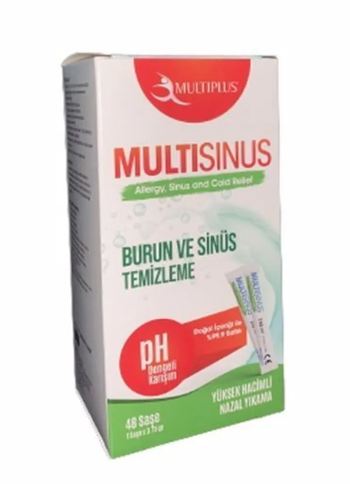 Multiplus Burun ve Sinüs Temizleme Yedek 48 Saşe - 1