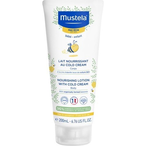 Mustela Cold Krem İçeren Besleyici Vücut Losyonu 200 ml - 1