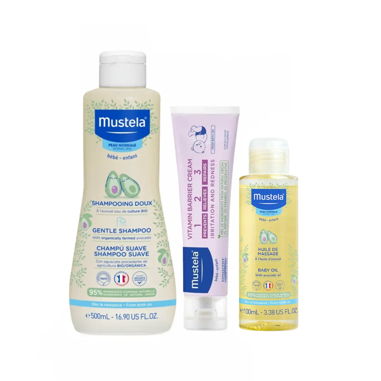 Mustela Gentle Bebek Bakım Seti - 1