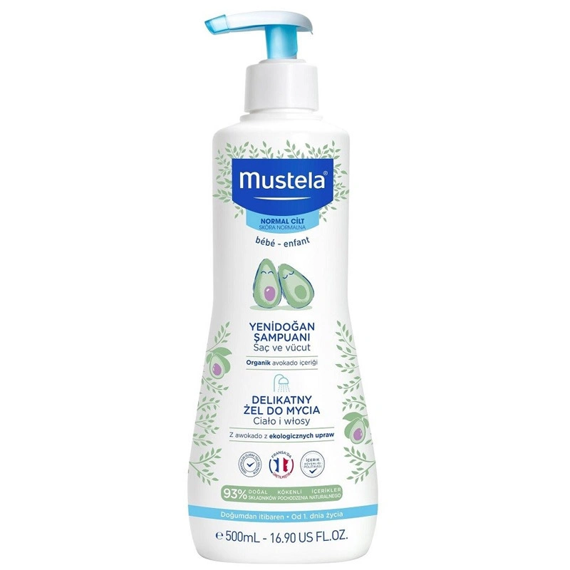 Mustela Yenidoğan Şampuan 500 ml - 1