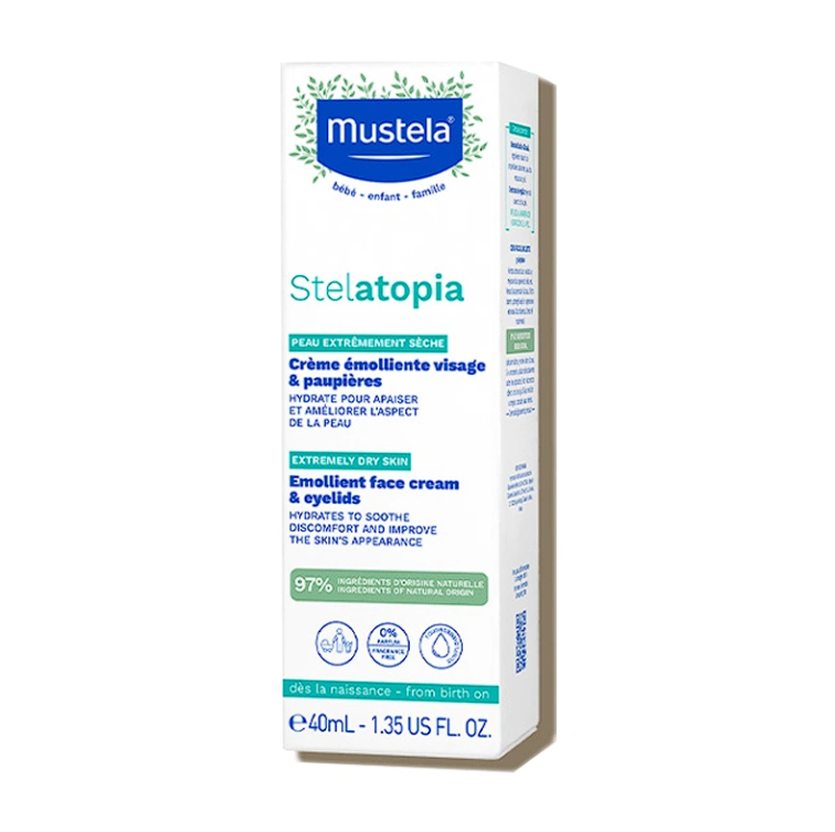 Mustela Stelatopia Emollient Face Cream 40 ml - 1