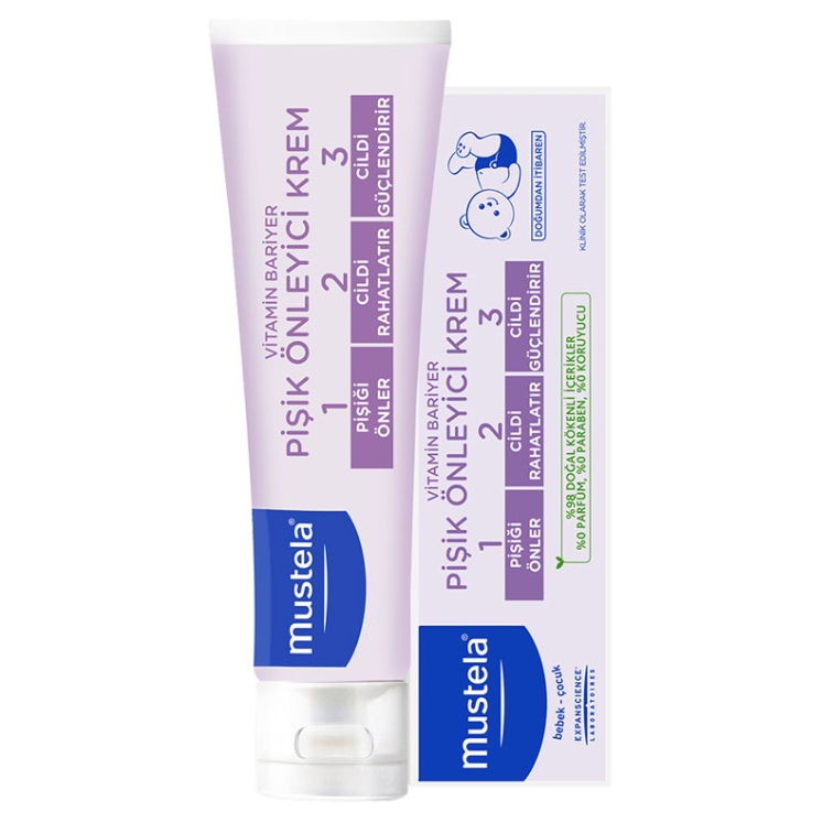 Mustela Vitamin Barrier 1-2-3 Pişik Kremi 50 ml - 1