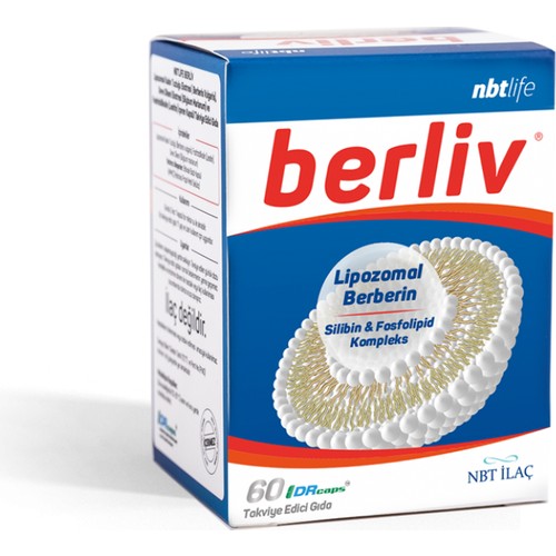 NBT Life Berliv Lipozamal Berberin 60 Kapsül - 1