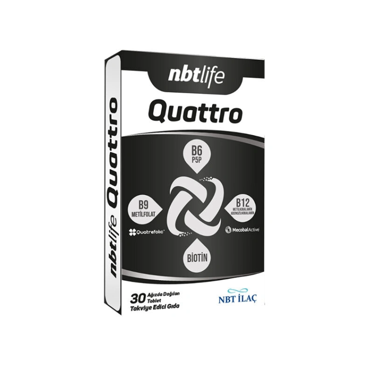 Nbt Life Quattro Takviye Edici Gıda 30 Tablet - 1