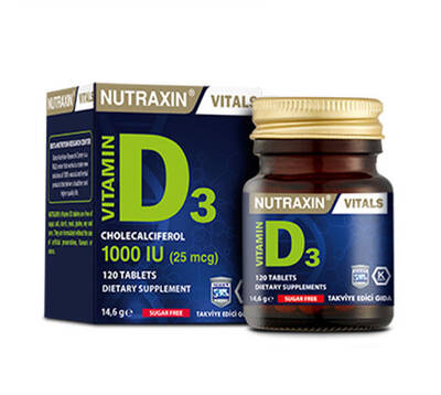 Nutraxin Vitamin D3 120 Tablet - 1