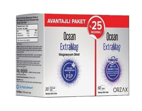 Ocean Extramag 30 Saşe + Extramag Threog 60 Tablet - 1