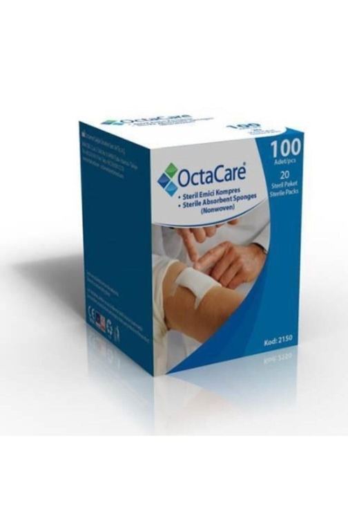 OCTACARE STERİL EMİCİ KOMPRES 100 ADET - 1