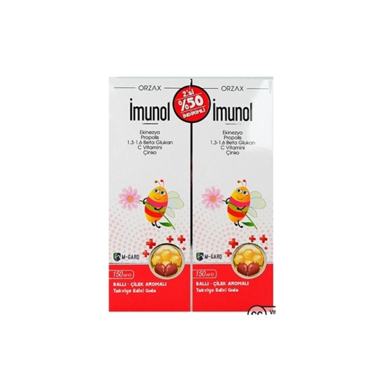 İmunol Şurup 150 ml - İkincisi %50 İndirimli - 1