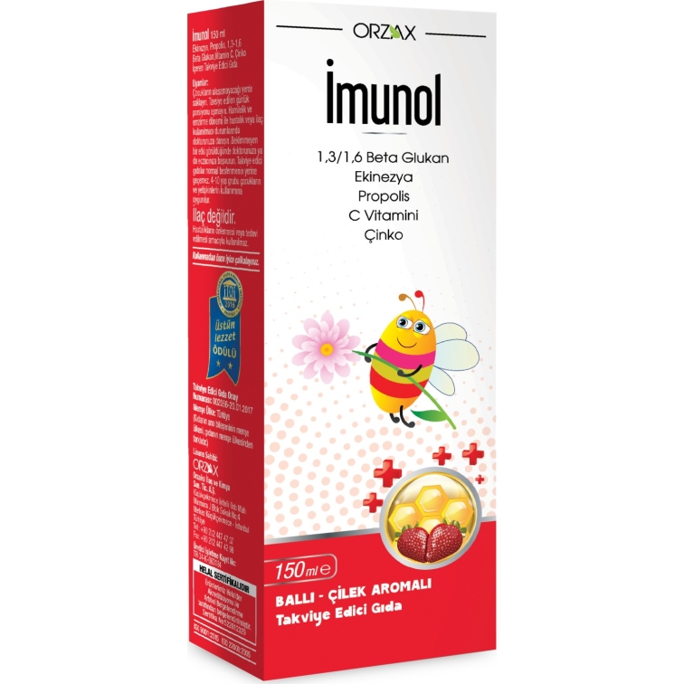 Orzax İmunol Şurup 150ml - 1