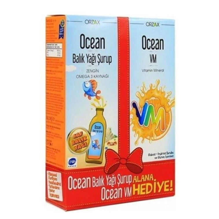 Orzax Ocean Balık Yağı ve VM SET - 1