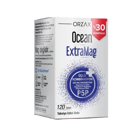 Orzax Ocean ExtraMag 120 Tablet - 1