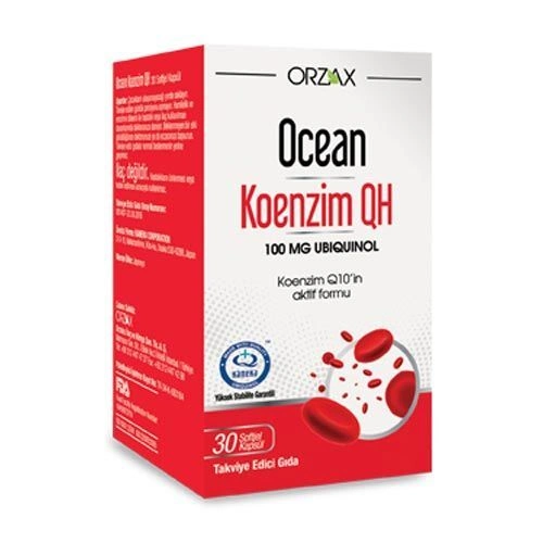 Orzax Ocean Koenzim QH 30 Kapsül - 1